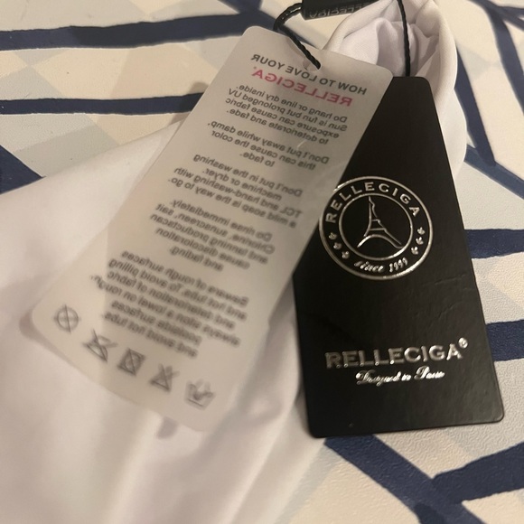 NWT Relleciga Mini Bikini Swim Bottom Low Waist, High Cut - Picture 3 of 4